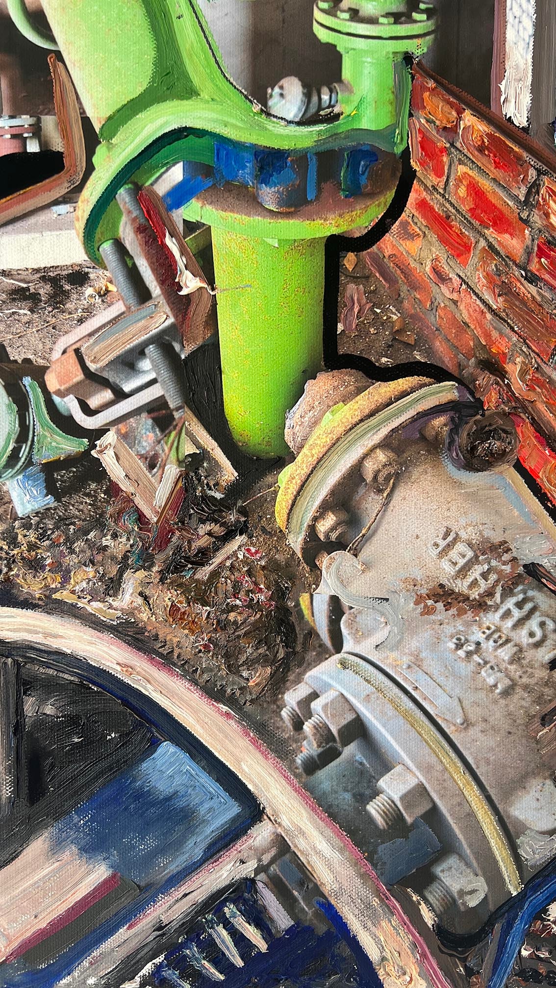 Zuidkaai - Groene compositie